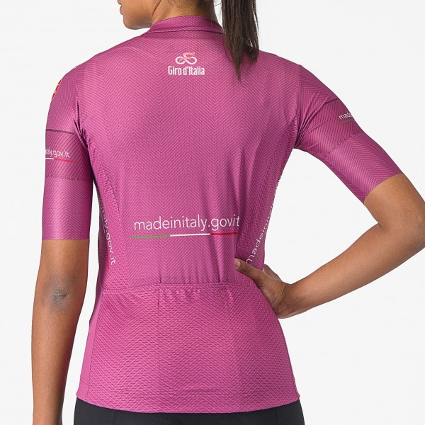 Dames Fietskleding Cyclamen Giro d'Italia 2024 Competizione Jersey