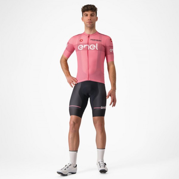Heren Fietskleding Roze Trui Giro d'Italia 2024 Classificatie