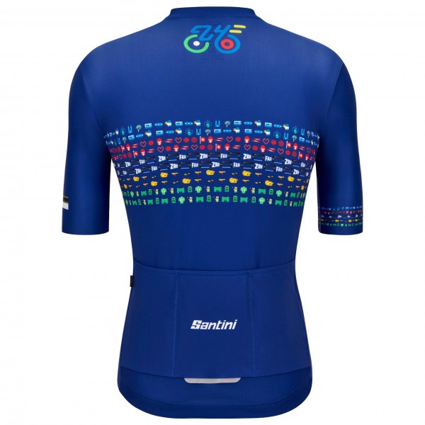 Heren Santini Zürich 2024 UCI Masters Wereldkampioenstrui - Blauw