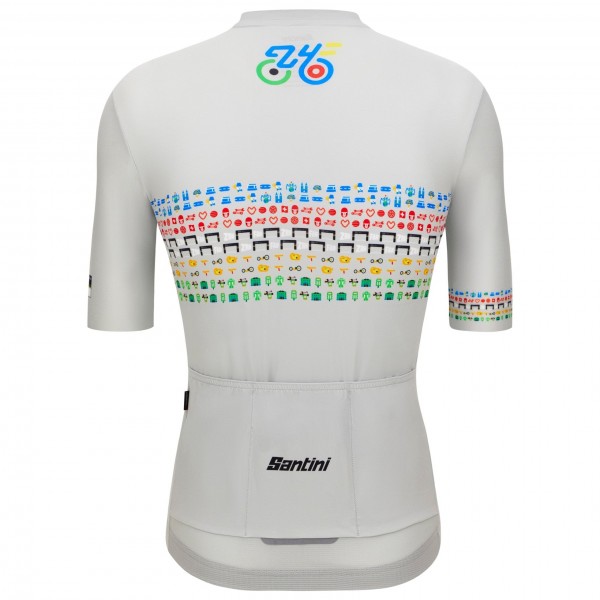 Heren Santini Zürich 2024 UCI Masters Wereldkampioenstrui - Grijs