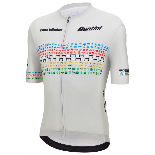 Heren Santini Zürich 2024 UCI Masters Wereldkampioenstrui - Grijs