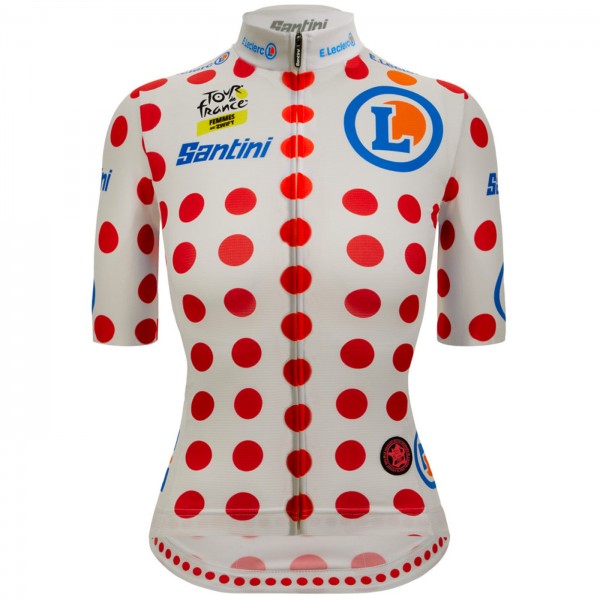 T-shirt Tour de France 2024 fanlijn dames Groene trui