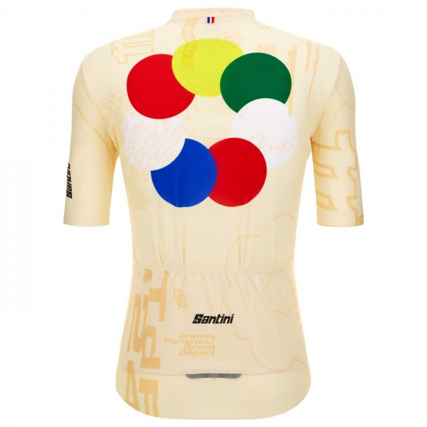 Heren Fietskleding Santini Tour de France 2024 trui - Grand Départ