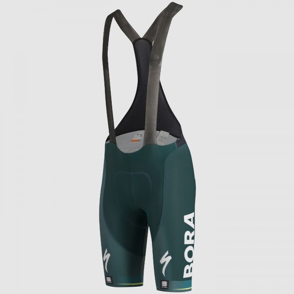 Salopette Sportful Bora Hansgrohe 2024 Pro Classic koersbroek voor heren - Groen