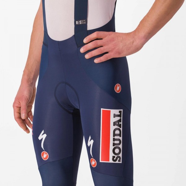 Heren Fietskleding Castelli Soudal Quick-Step 2024 Sorpasso RoS lange koersbroek