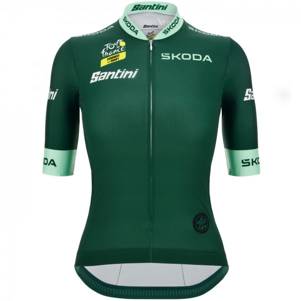 Dames Fietskleding Tour de France 2024 Groene damestrui
