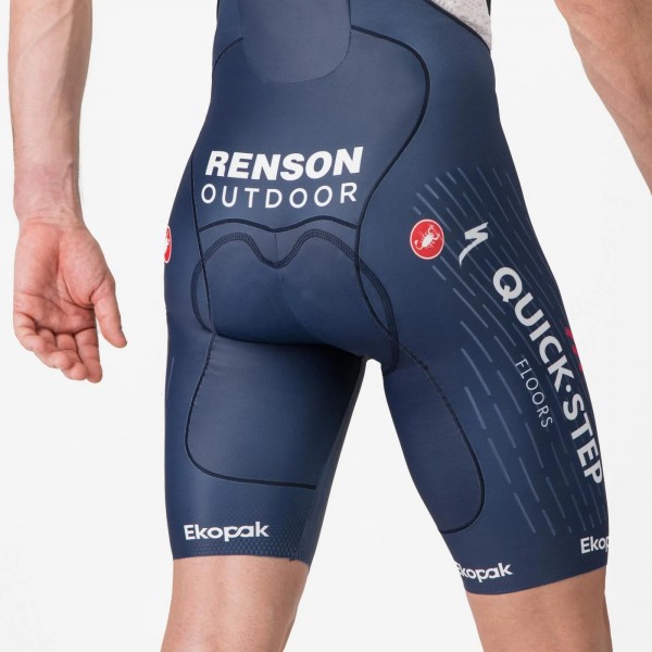 Heren Fietskleding Castelli Soudal Quick-Step 2025 Free Aero Race S Bib Tights