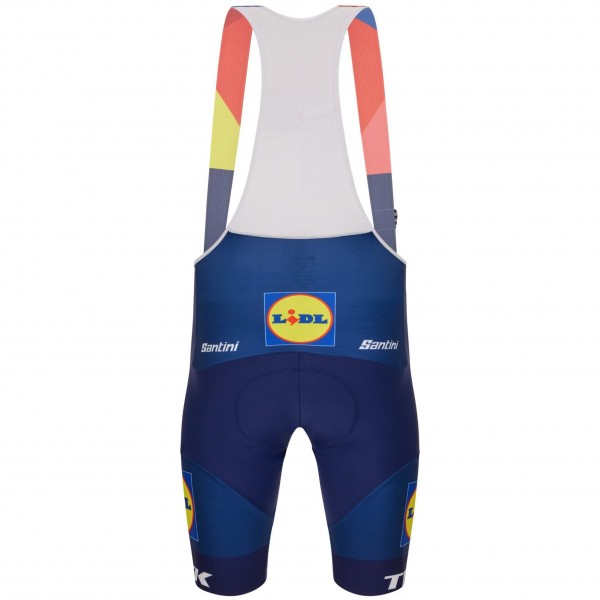 Heren Fietskleding Santini Lidl Trek 2025 Team Original Bib Tights