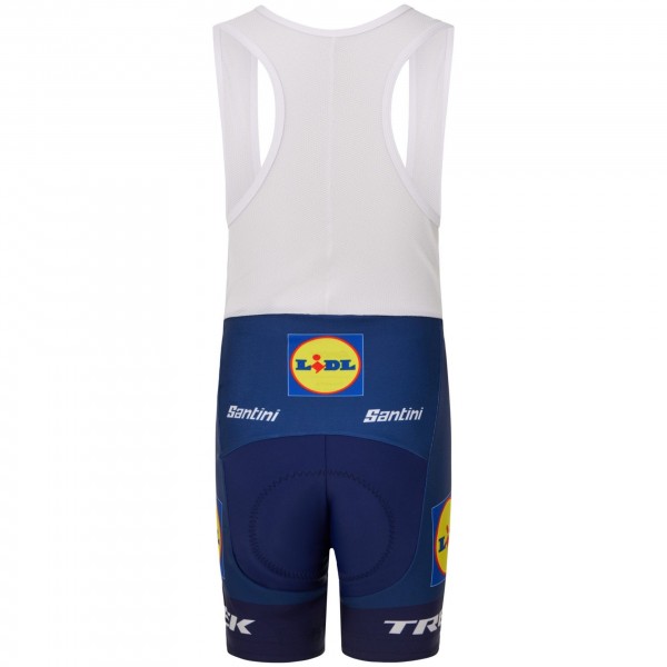 Heren Fietskleding Santini Lidl Trek 2025 Lange koersbroek