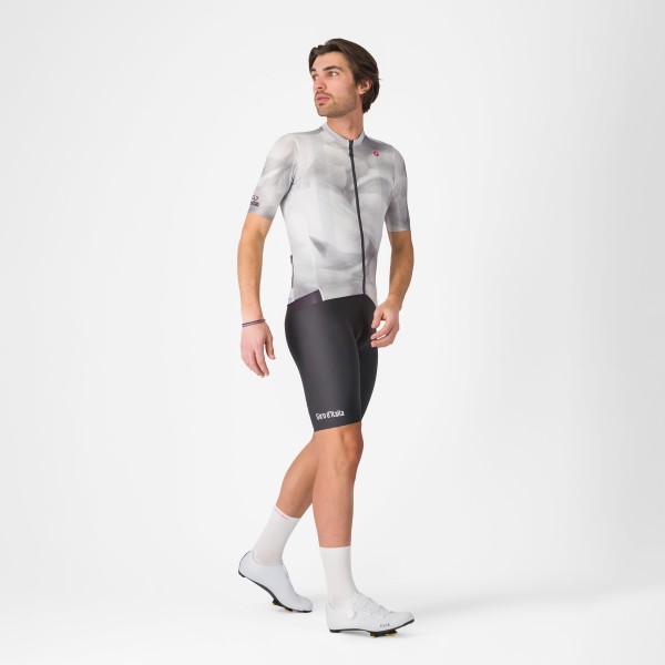 Heren Fietskleding Giro d'Italia 2025 espresso grijs shirt