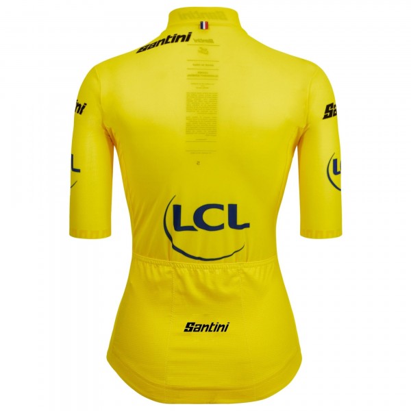 Dames Gele Tour de France 2025 Fan Line Trui