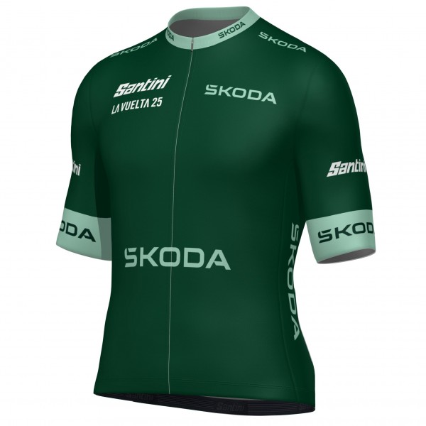 Heren Santini Vuelta Espana 2025 Groene Trui