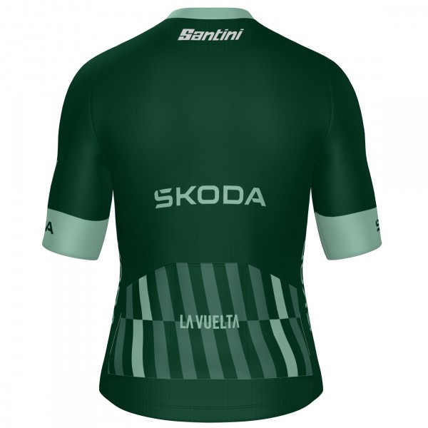 Heren Santini Vuelta Espana 2025 Groene Trui