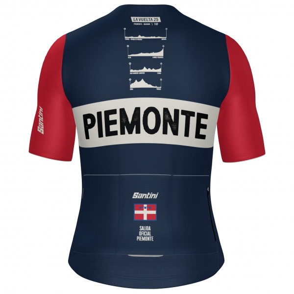 Santini Vuelta España heren 2025 Trui - Grand Salida Piemonte
