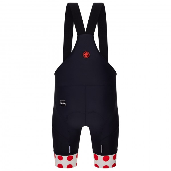 Heren Fietskleding Santini Pois Tour de France 2025 Bib Tights