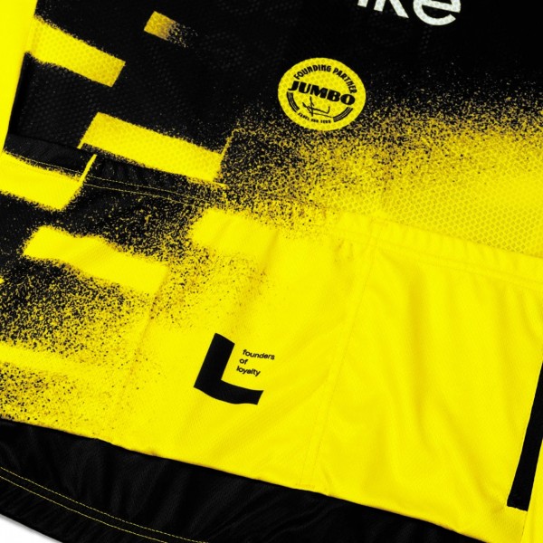Dames Fietskleding Team Visma Lease a Bike 2025 The Wingbeat damesshirt