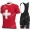 FDJ Pro Team Swiss 2021 Fietskleding Fietsshirt Korte Mouw+Korte Fietsbroeken Bib 2021072848