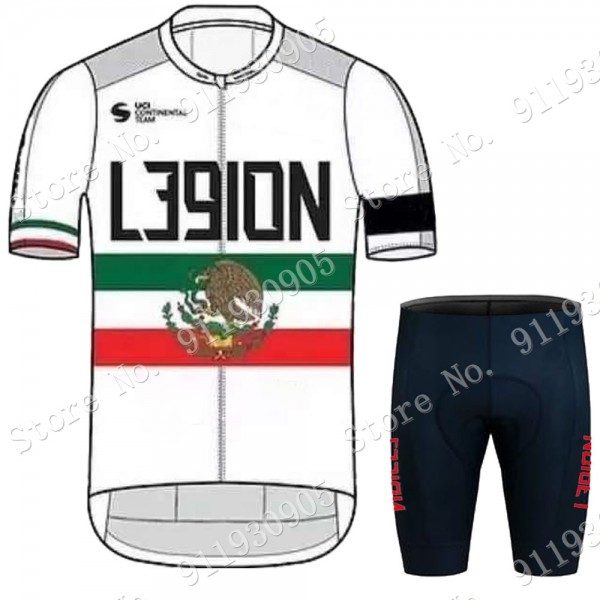 L39ION Pro Team 2021 Fietskleding Fietsshirt Korte Mouw+Korte Fietsbroeken Bib 2021072912