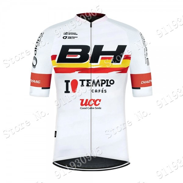 BH Pro Team 2021 Wielerkleding Fietsshirt Korte Mouw White 2021072815