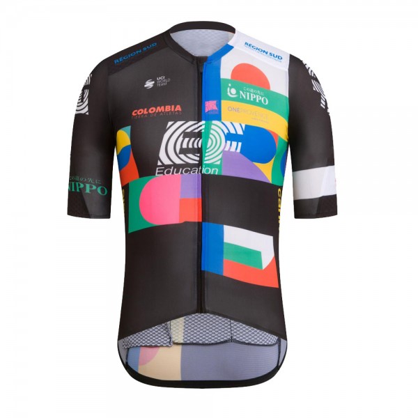 EF Education Frist Tour De France 2021 Team Wielerkleding Fietsshirt Korte Mouw 2021062785