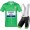 Green Deceuninck quick step Tour De France 2021 Team Fietskleding Fietsshirt Korte Mouw+Korte Fietsbroeken Bib 2021062768