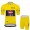 Yellow Alpecin Fenix Tour De France 2021 Team Fietskleding Fietsshirt Korte Mouw+Korte Fietsbroeken 2021062705