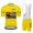 Green Jumbo Visma Tour De France 2021 Team Fietskleding Fietsshirt Korte Mouw+Korte Fietsbroeken Bib 2021062721