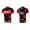 2012 BMC Racing Team Fietsshirt Korte mouw rood zwart 3831