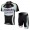 2012 Liquigas Cannondale Pro Team Fietsshirt Korte mouw+Korte fietsbroeken met zeem Kits zwart 667