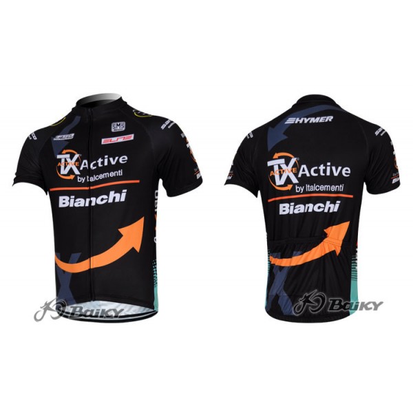 TX active bianchiFietsshirt Korte mouwzwart 4156