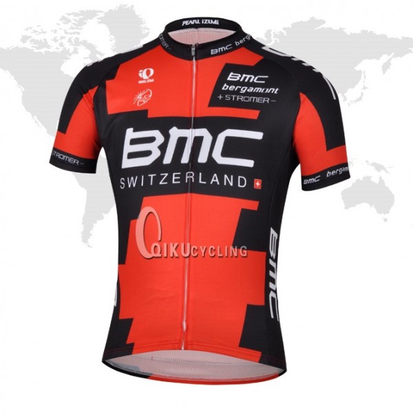 2013 BMC Racing Team Fietsshirt Korte mouw 3800