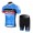 2013 Garmin Sharp Barracuda Cervelo Fietsshirt Korte mouw+Korte fietsbroeken met zeem Kits blauw 627