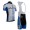 2013 KUOTA Fietspakken Fietsshirt Korte+Korte koersbroeken Bib wit blauw 4190