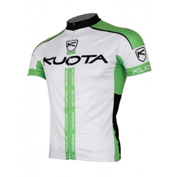2013 KUOTA Fietsshirt Korte mouw wit groen 3805