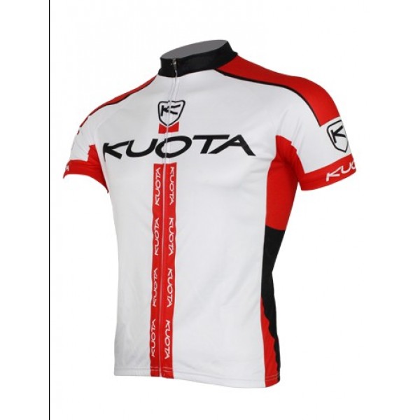 2013 KUOTA Fietsshirt Korte mouw wit rood 651