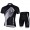 2013 Scott Racing Fietsshirt Korte mouw+Korte fietsbroeken met zeem Kits zwart 737