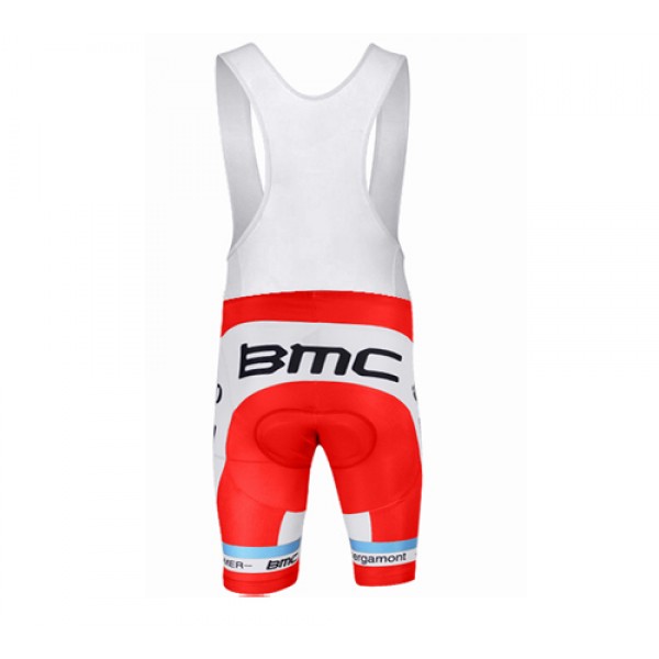 2014 BMC Racing Zwitserland Team Korte fietsbroeken Bib met zeem 875