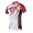 2014 Fox Bike Team Fietsshirt Korte mouw wit rood 994