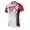 2014 Fox Bike Team Fietsshirt Korte mouw wit rood 3787