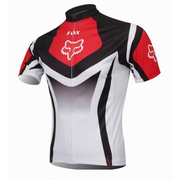 2014 Fox Racing Fietsshirt Korte mouw rood 996