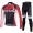 2014 Giant Fietspakken Fietsshirt lange mouw+lange fietsbroeken rood 4346