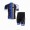 2014 Giant Fietskleding Fietsshirt Korte Mouwen+Fietsbroek Korte zeem zwart blauw 1047