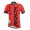 2015 Rock Racing rood Fietsshirt Korte Mouwen 2221