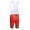 2015 Rock Racing rood Bib Fietsbroek Korte 2218