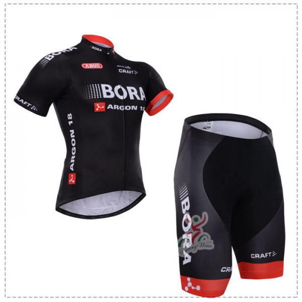 2015 Bora Argon 18 Fietsshirt Korte Mouw+Korte Fietsbroeken 1566