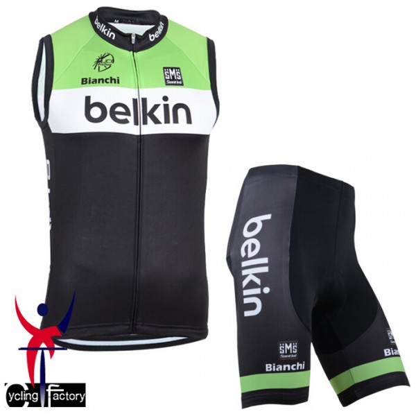 2014 Belkin Fietsshirt Zonder Mouwen+Korte Fietsbroeken 867