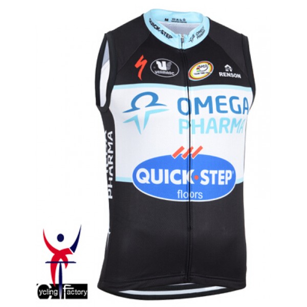 2014 Omega Pharma Quick Step Fietsshirt Zonder Mouwen 1312