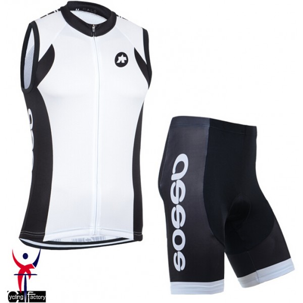 2014 Assos Fietsshirt Zonder Mouwen+Korte Fietsbroeken 1427