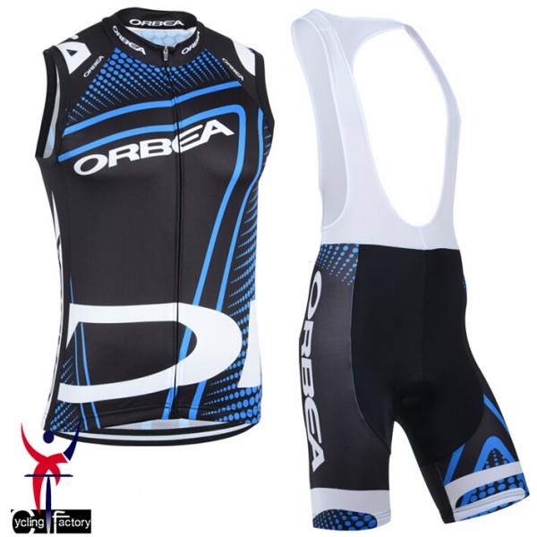 2014 Orbea Fietsshirt Zonder Mouwen+Korte Fietsbroeken Bib 1156