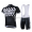 2015 Nalini Racing-Drapeau zwart Fietskleding Set Fietsshirt Korte Mouwen+Fietsbroek Bib Korte 2014